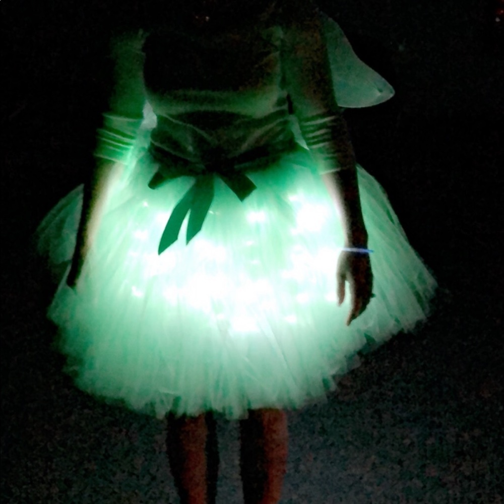 Tulle light up tinker bell skirt